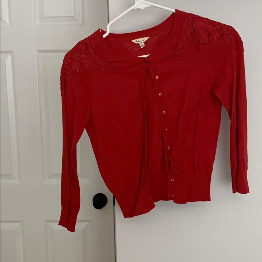 Heritage 1981 red cardigan